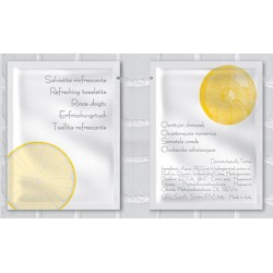 Carton de 1000 rince-doigts citron sachet compact