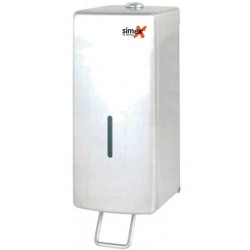 Distributeur de savon vertical 1000 ml inox avec levier