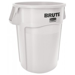 Collecteur Brute avec conduits d'aération 166,5 L blanc