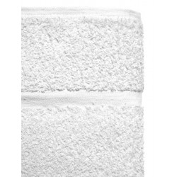 Serviette de toilette Jubba 50x100 cm coton 500g blanc