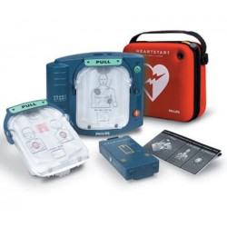 Défibrillateur automatisé HeartStart HS1 avec malette extra plate