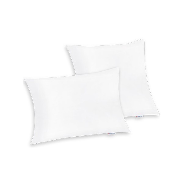 Oreiller confort plus enveloppe 100% coton anti-acariens 45x70 cm