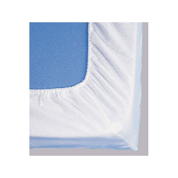 Protège-matelas forme drap housse 100×200 100% coton