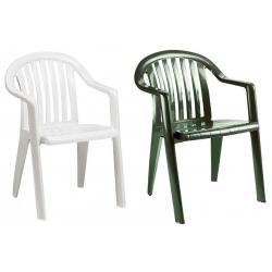 Lot de 50 fauteuils Miami (coloris blanc ou vert amazonie)