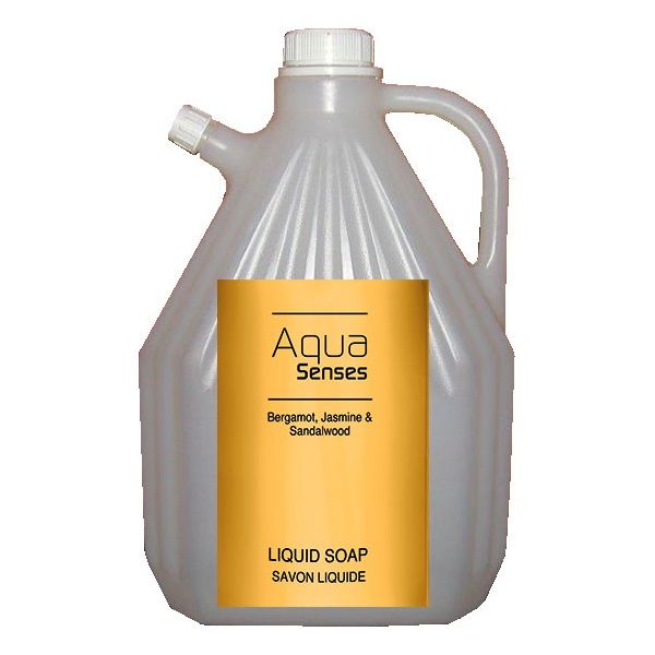 Lot de 4 recharges savon liquide Aqua Sense 3 L