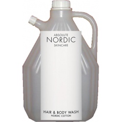 Lot de 4 recharges shampooing corps et chveux Absolute Nordic Skincare 3L