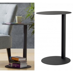 Table d'appoint Ø 40 x H 57 cm anthracite