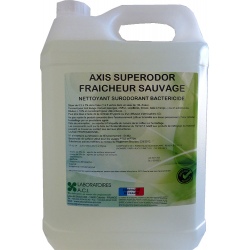 Nettoyant bactéricide multisurfaces fraîcheur sauvage Axis Superodor à diluer 5L