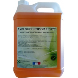 Nettoyant bactéricide multisurfaces frutti Axis Superodor à diluer 5L