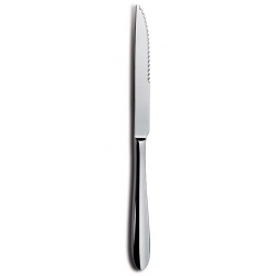 Lot de 12 couteaux à steak Tulip Q7 18/10 4 mm