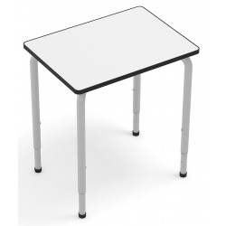 Table modulable et réglable T4 à T6 Square 68,5 x 50 cm