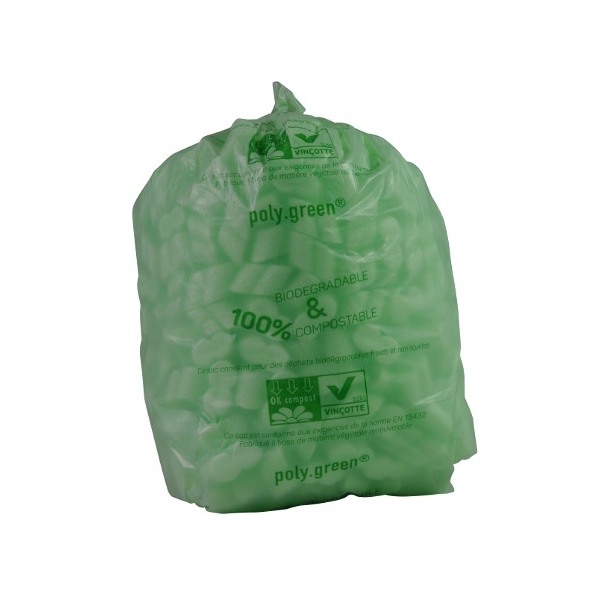 Sacs papiers déchets verts type sos avec soufflet 100L (Le paquet de 25)