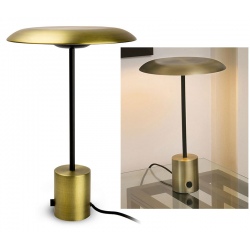 Lampe de table Hoshi cuivre et noir