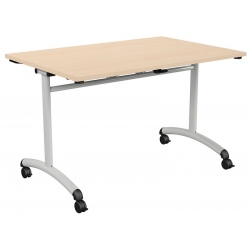 Table rabattable et accrochable ép. 24 mm stratifié chants ABS 120x80cm T6