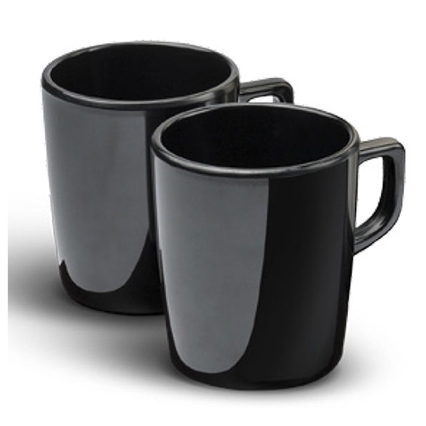Mug compact Canella noir 150 ml (le lot de 50)