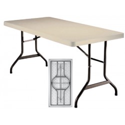 Table pliante polyéthylène Optimum 152x76 cm
