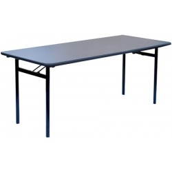 Table pliante 4 pieds Gamma 160x80 mélaminé 22 mm chanc antichoc
