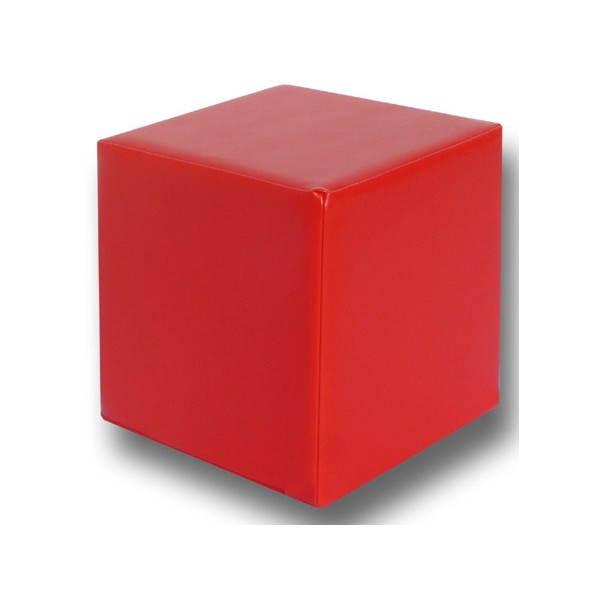 Pouf cubique 30x30 cm assise H30 cm