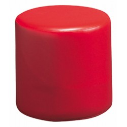 Pouf cylindrique diamètre 30 cm assise H30 cm
