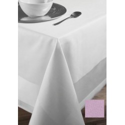 Lot de 20 serviettes de table 45x45 cm toile pastel coton 235g gamme satin