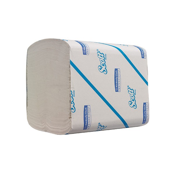 Carton de 36 paquets de papier hygienique blanc Scott 2p 250f