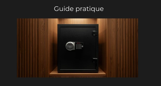 Guide installation coffre fort dans une chambre d'hôtel moderne avec équipement de sécurité professionnel
